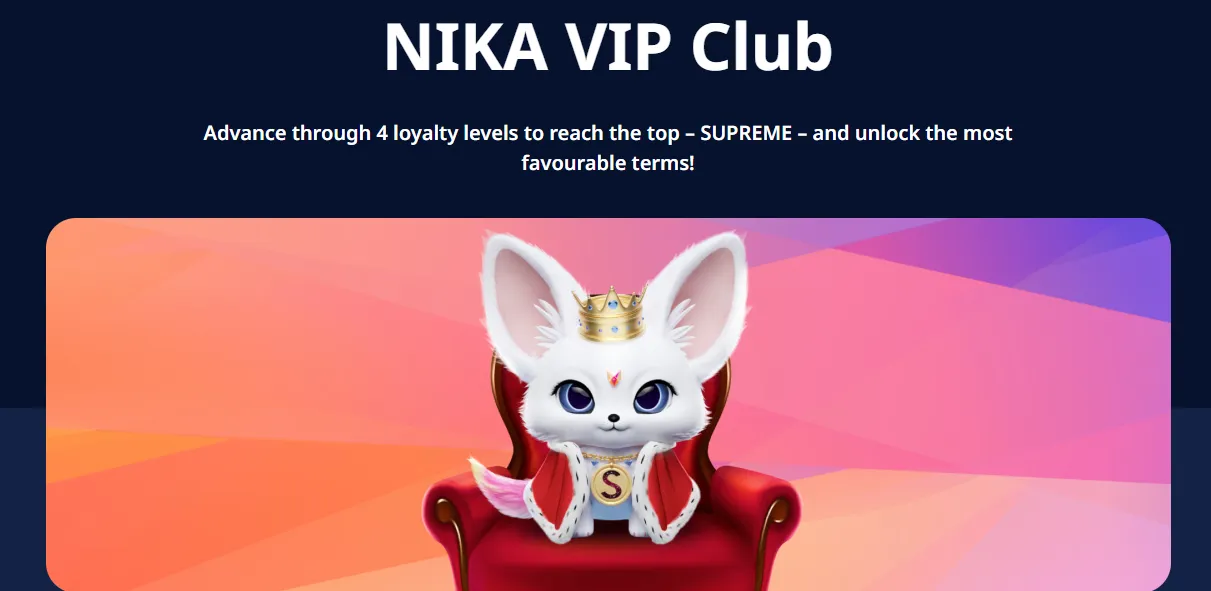 Nika Casino VIP program levels – exclusive rewards and benefits for loyal players